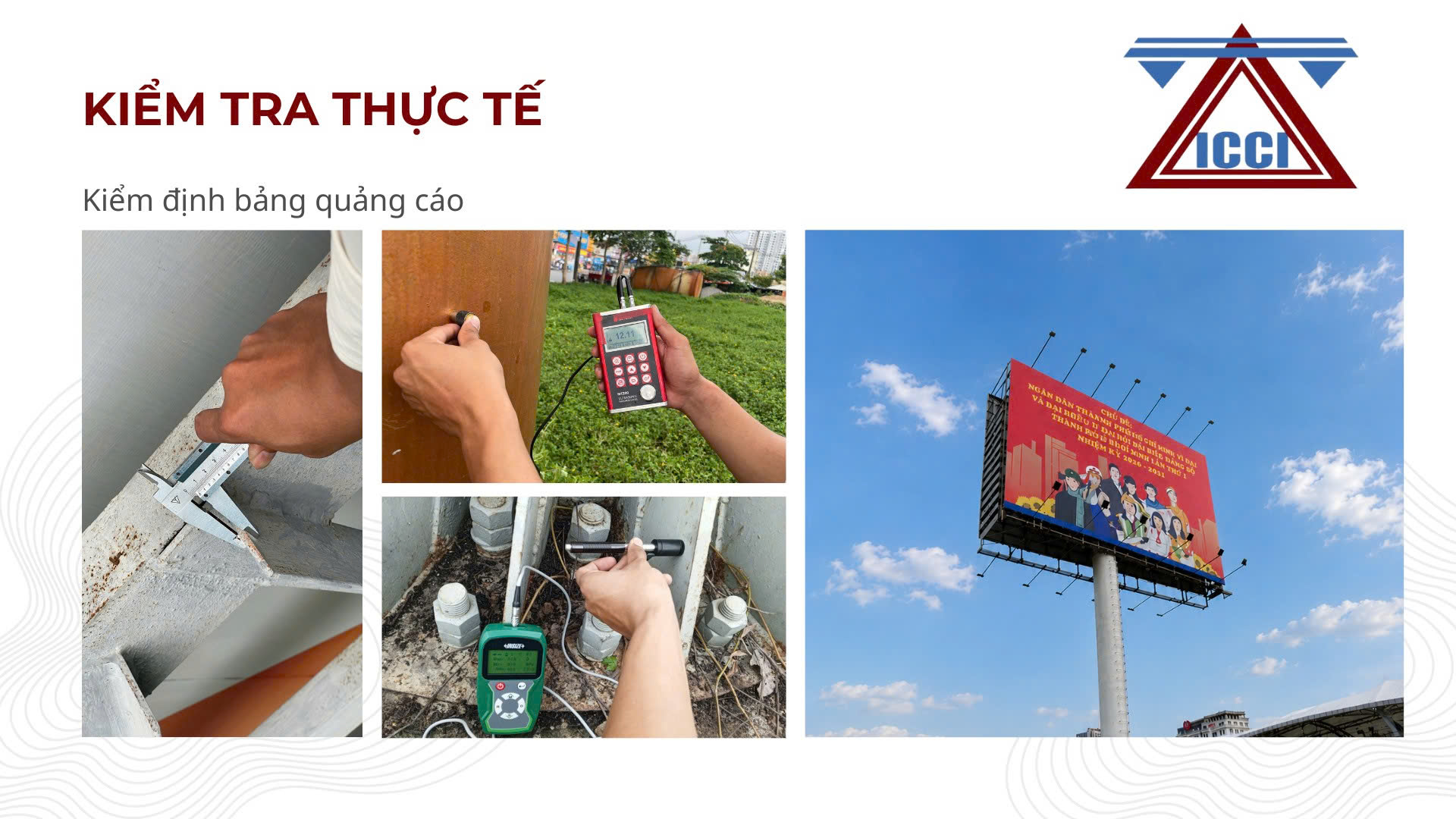 Kiểm định bảng quảng c&aacute;o